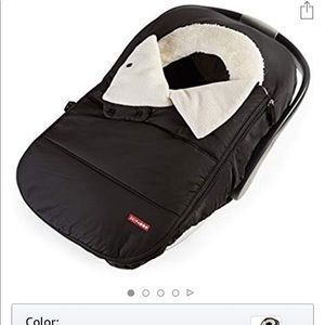 SKIP HOP STROLL & Go  Car Seat Cover BLACK.